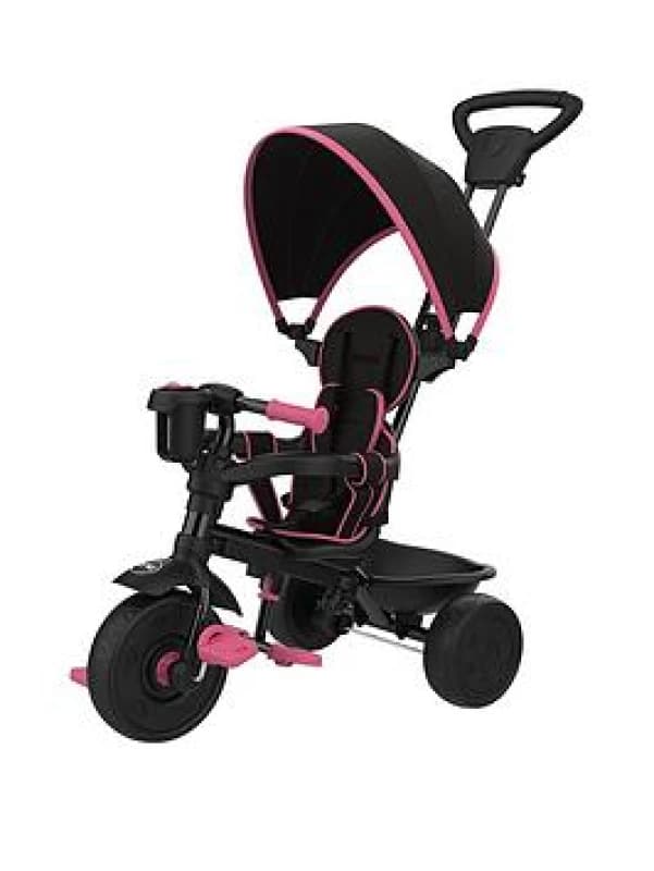 Zoomee 4 In 1 Deluxe Trike Pink Dusk, Pink 4015