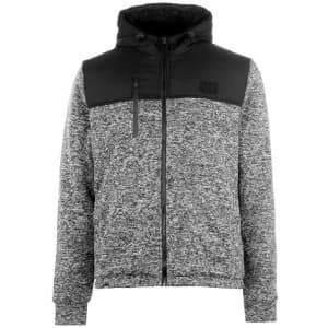 Everlast Lined Zip Jacket - Black/Blk Marl