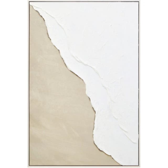 Fifty Five South Astratto Canvas Natural And White Textured Plaster Multi unisex One Size