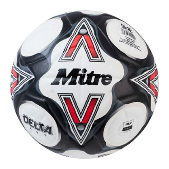 Mitre Delta Evo Football White/black/red (5)