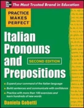 Italian Pronouns and Prepositions by Daniela Gobetti Book