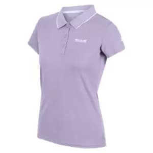 Regatta Womens Maverick V Polo T-Shirt - Purple