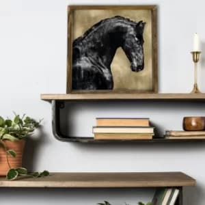 MZM232 Multicolor Decorative Framed MDF Painting