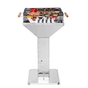 Tepro Vista Pedestal BBQ - Stainless Steel
