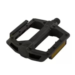 ETC DX Style Resin Platform Black Pedal 9/16"