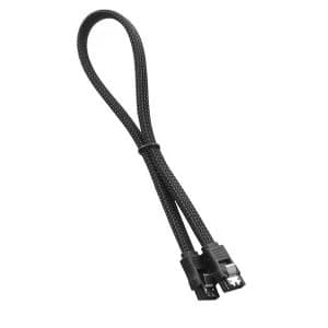 CableMod ModMesh SATA 3 Cable 30cm Black