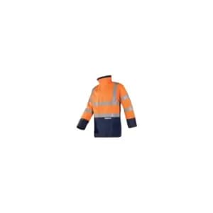 Sioen Elliston Jacket Hi-vis Orange/Navy (L)