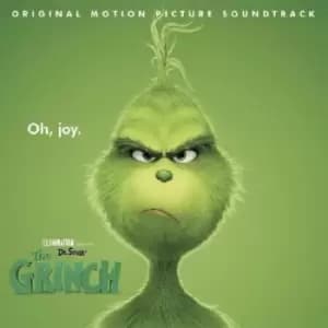 Dr. Seuss' The Grinch (Original Motion Picture Soundtrack) LP (Clear with Red & White Swirl)
