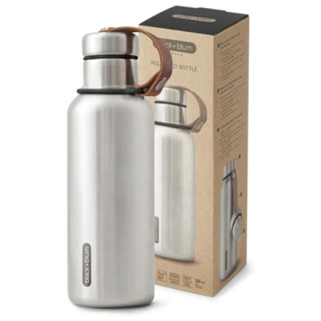 Black + Blum Insulated Water Bottle 500Ml- Black