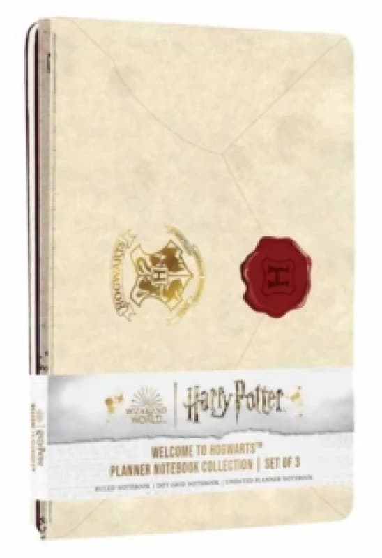 Harry Potter: Welcome to Hogwarts Planner Notebook Collection (Set of 3) Paperback / softback
