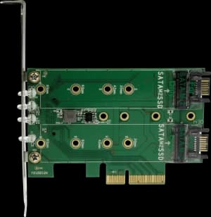 M.2 SSD Card 1x Pcie nvme 2x Sata M.2