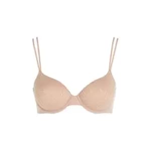 Calvin Klein Marquisette Lightly Lined Demi Bra - Pink