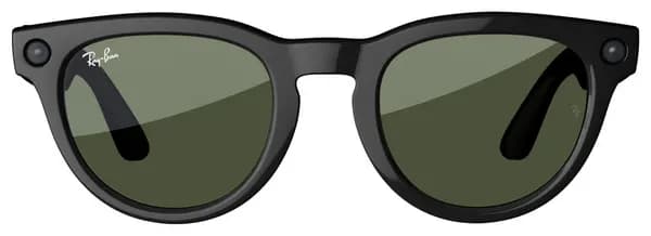 Ray-Ban Meta Ray-Ban Meta Headliner LBF, Shiny Black, G15 Green