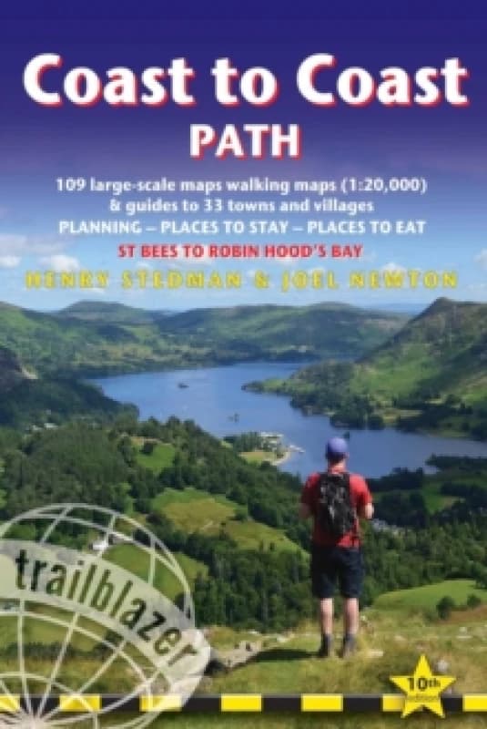 Coast to Coast Path Trailblazer Walking Guide 10e : St Bees to Robin Hoods Bay Paperback / softback