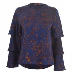 Biba Print Long Sleeve Shirt - Printed