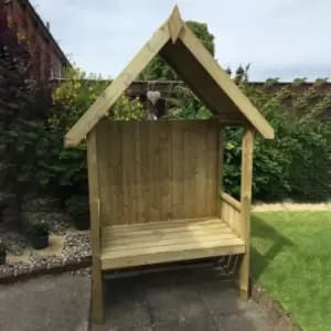 Shire - Hebe 4' x 2' Pressure Treated Arbour