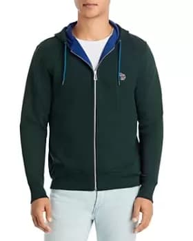 Ps Paul Smith Zebra Zip Front Hooded Track Jacket