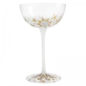 Lolita First Snowflakes Coupe Glass