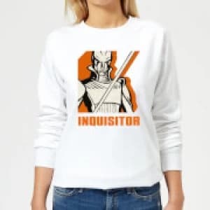 Star Wars Rebels Inquisitor Womens Sweatshirt - White - 3XL