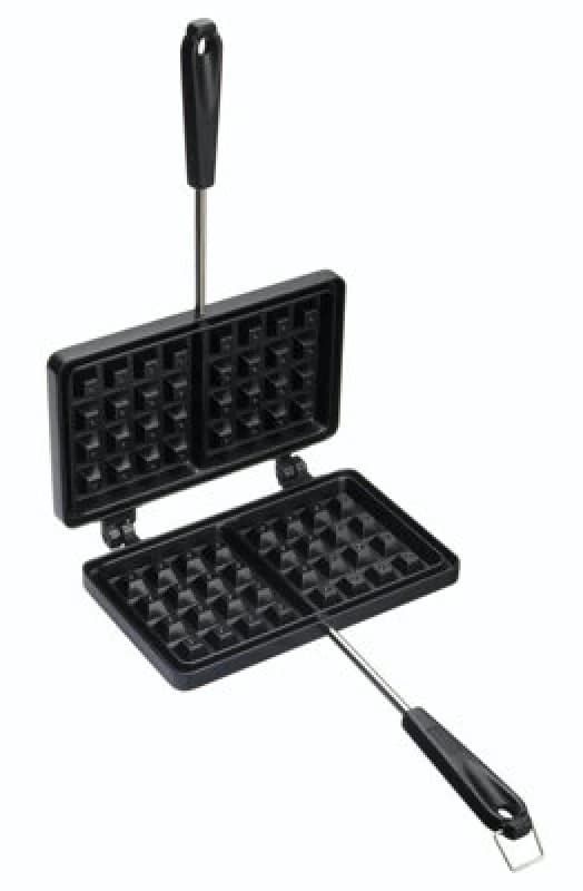 Kitchencraft Non Stick Waffle Maker Black
