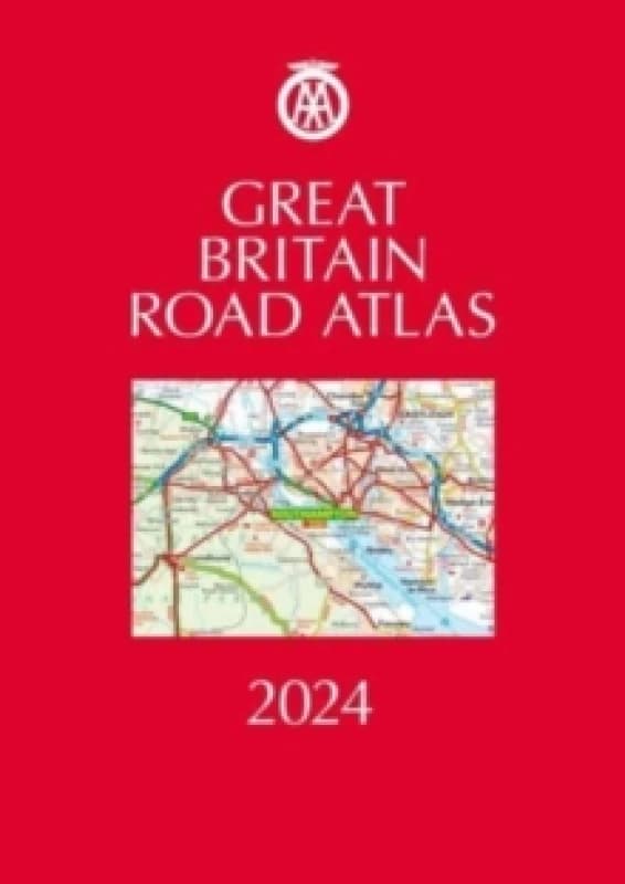 Great Britain Road Atlas 2024. Hardback Books
