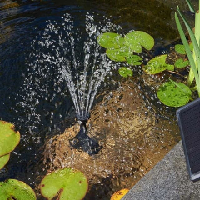 Smart Garden Solar Sunjet 150 Pond Fountain Water Feature Bird Bath