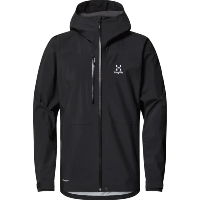 Waterproof jacket Haglofs Front Noir Male S