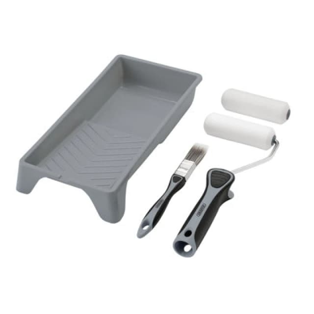 Draper 20797 High-Density Foam Paint Roller & Brush Set with Soft ... 20797