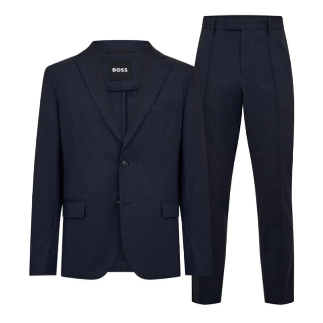 Boss Boss P-Hanry-2pcs-Pk-253 10235580 0 Suit Mens Dark Blue male 36 (46)