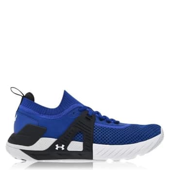 Under Armour Project Rock 4 Mens Training Shoes - Royal/White