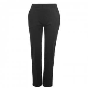 LA Gear Open Hem Jogging Pants Ladies - Charcoal Marl