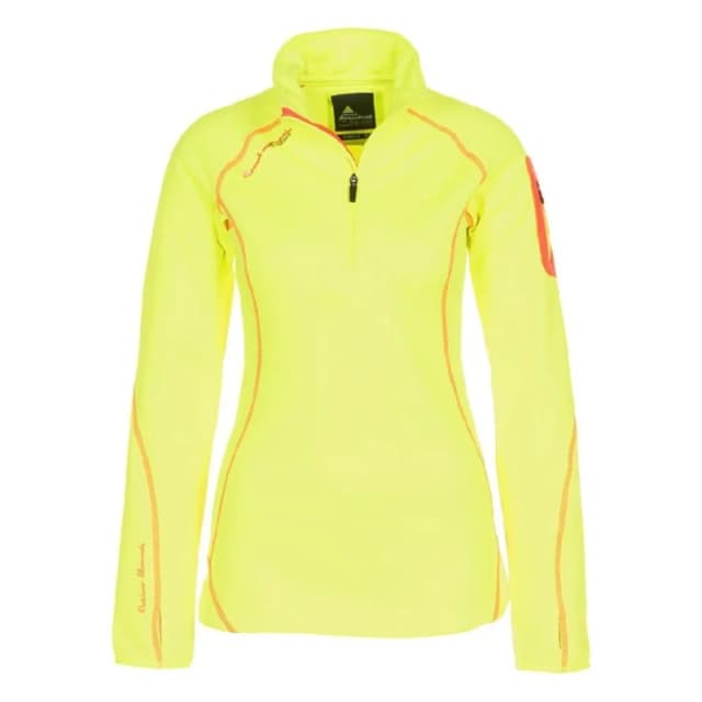 Peak Mountain Girl's fleece shell sweatshirt Peak Mountain Gacerun Jaune Female 16 ans GACERUN/KS-JAUNE