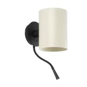 Guadalupe Reading Light Wall Light Black, E27