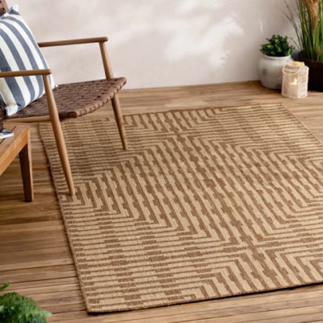 Yard Sandown Jute Effect Indoor/Outdoor Rug Natural 120 X 170Cm, Cream 5025532850270.00