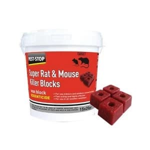 Pest-Stop (Pelsis Group) Super Rat & Mouse Killer Wax Blocks