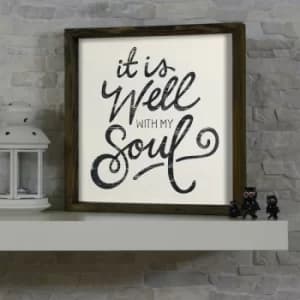 KZM300 Brown Beige Black Decorative Framed MDF Painting