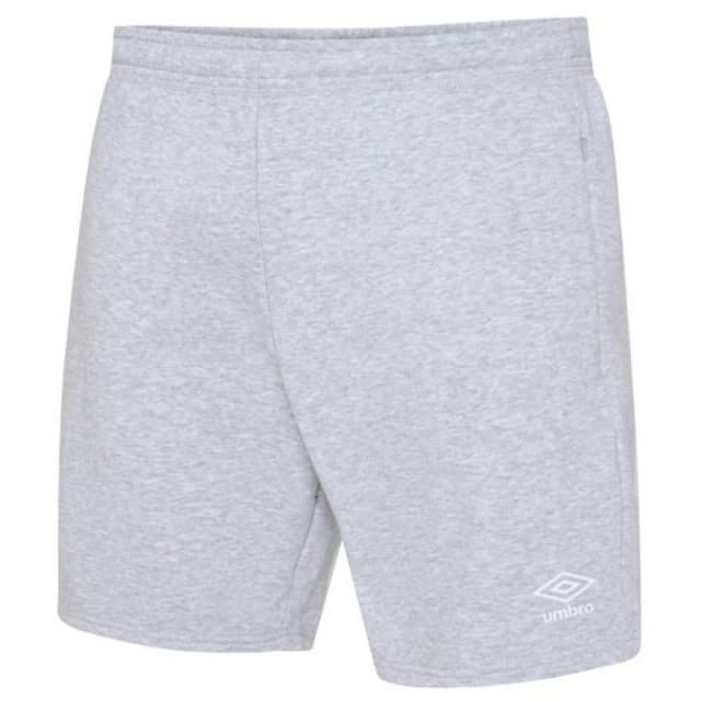 Umbro Club Leisure Shorts in Pale Grey Size: 11-12 Years Pale Grey Unisex 11-12 Years