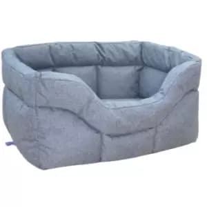P&L Heavy Duty Dog Bed Medium Grey