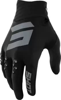 Shot Contact Motocross Gloves, black-grey, Size 3XL, black-grey, Size 3XL