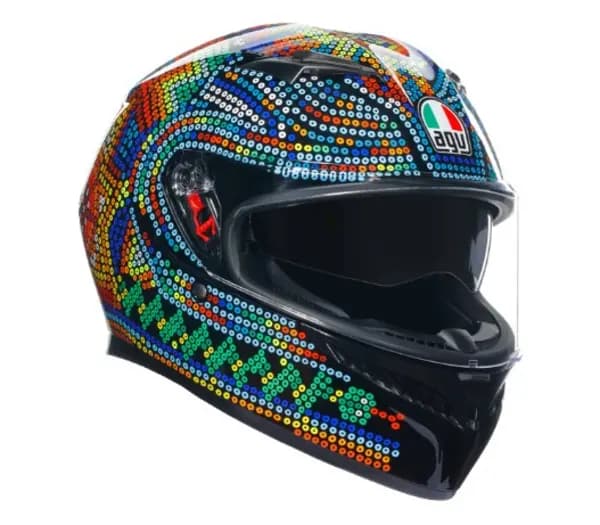 AGV K3 E2206 Mplk Rossi Winter Test 2018 001 Full Face helmet Size L