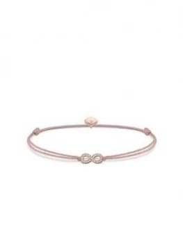 Thomas Sabo Sterling Silver Cubic Zirconia Little Secrets Infinity Bracelet