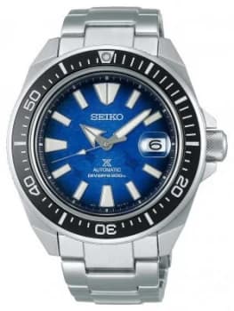 Seiko Mens Save The Ocean Manta Ray Stainless Steel Watch