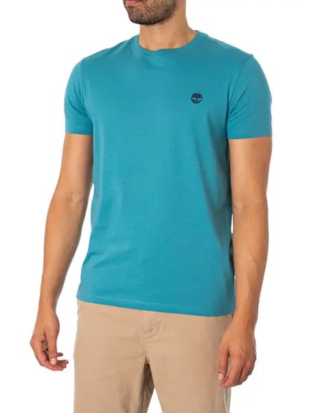 Timberland Dun River Crew Slim T-Shirt Storm S