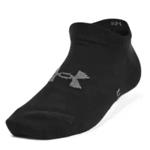 Under Armour Yth Essential No Show 6pk - Black