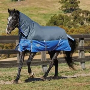 Weatherbeeta ComFiTec Premier Thinsulate Combo Heavy - Grey/Blue