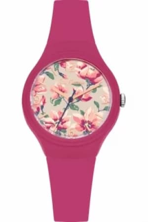 Ladies Cath Kidston Magnolia Dark Pink Watch CKL029P