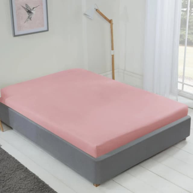 Emma Barclay Lyla Fitted Sheet Fitted Sheets Single Pink 39184206010