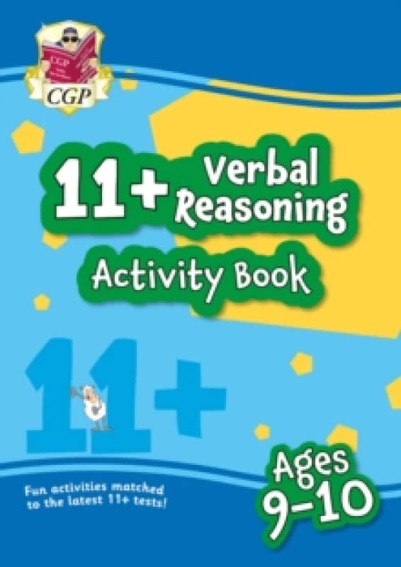 CGP Books 11+ Activity Book: Verbal Reasoning - Ages 9-10 Paperback Multi