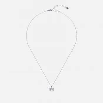 Ted Baker Womens Petrae: Petite Bow Pendant - Silver
