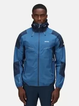 Regatta Imber VII Waterproof Hooded Jacket - Blue Size L, Men